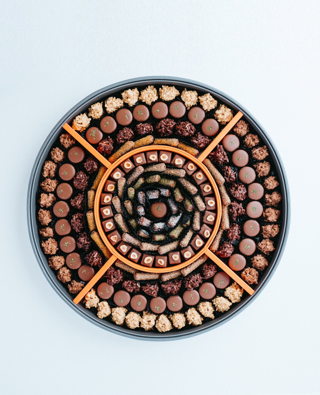 Round Leather Tray
