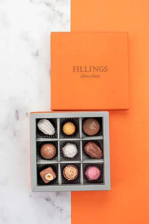 9 PC Box - Fillings Chocolate