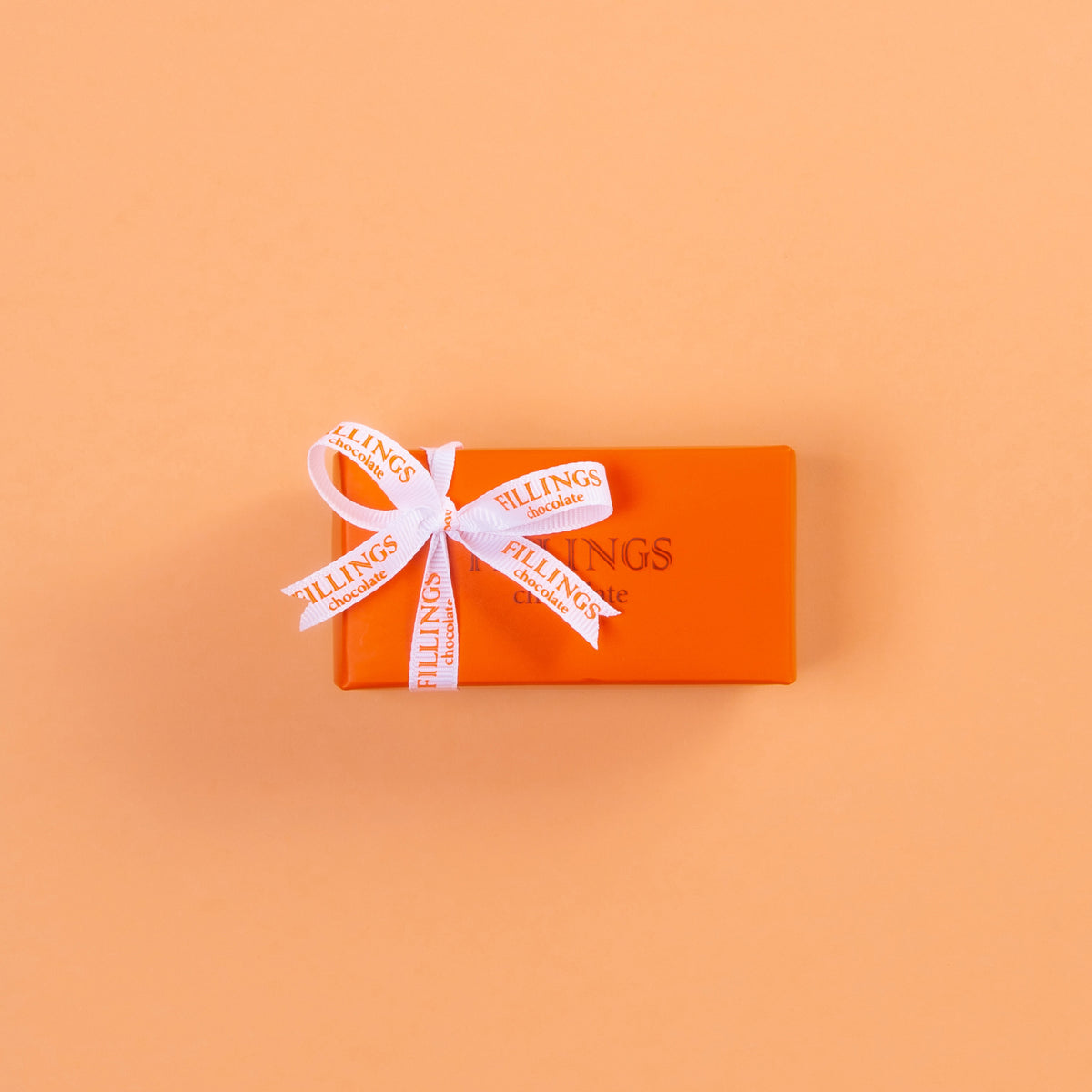 Giveaway Box 2 Pieces Orange outside