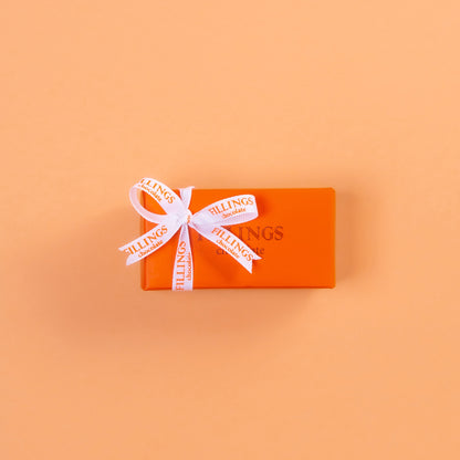 Giveaway Box 2 Pieces Orange outside