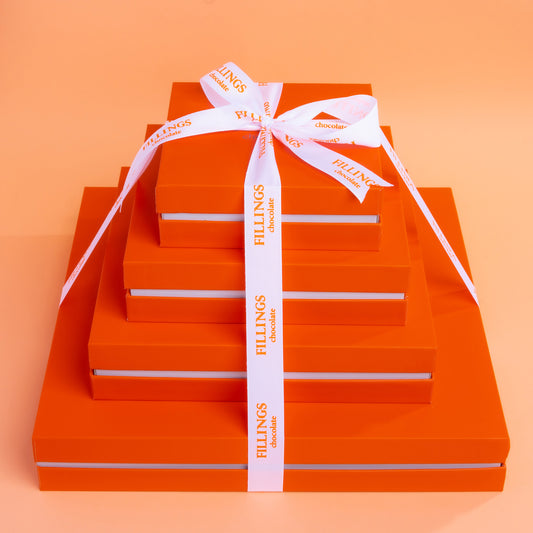 Set of 4 Orange exterior